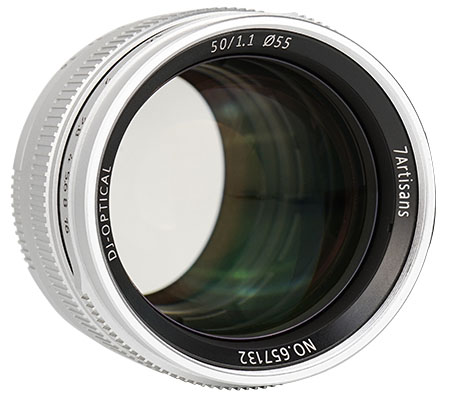 7Artisans 50mm F/1.1 for Leica M Mount Full Frame Silver
