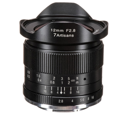 7Artisans 12mm f/2.8 for Fujifilm X Mount APSC
