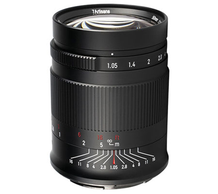 7Artisans 50mm f/1.05 for Sony FE Mount Full Frame