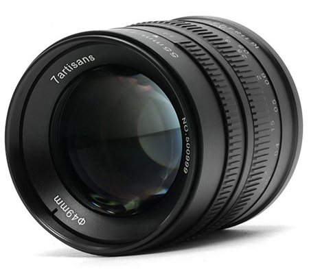 7artisans 55mm f/1.4 for Sony E Mount APSC Black