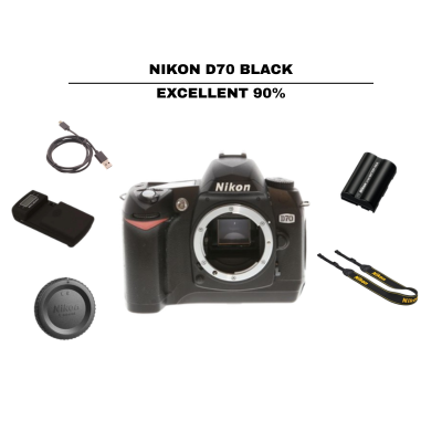 ::: USED ::: NIKON D70 BODY (EXCELLENT - 712) - CONSIGNMENT