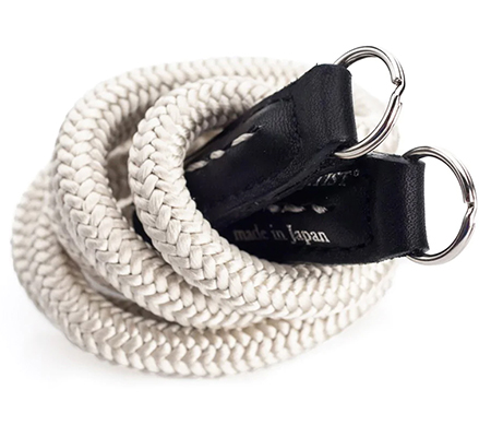 Artisan & Artist ACAM 301 Silk Cord Camera Strap Silver