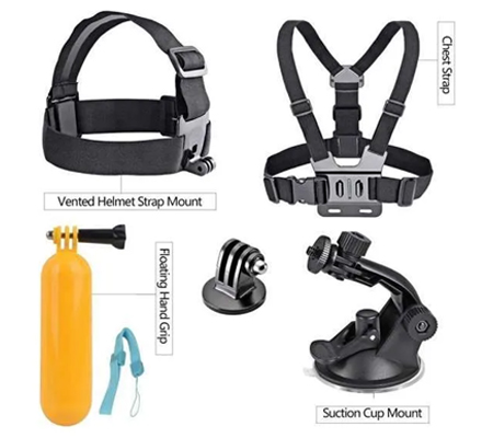 Akaso 7 in 1 Accessories Kit Universal for Action Camera