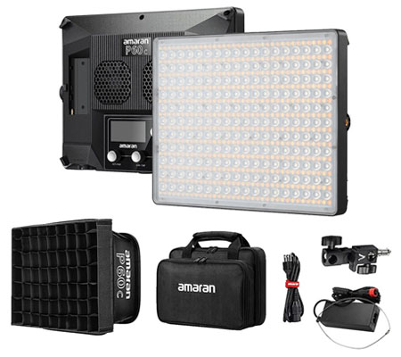 Aputure Amaran P60C 60W RGBWW Lensed Color LED Panel