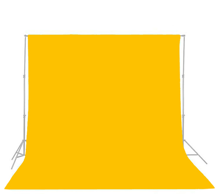 BEC ex. Kelly Background Paper Photo Studio 2.72m x 11m Forsythia Yellow