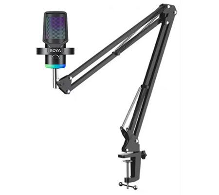 Boya CastMic G40B Boom Arm USB RGB Condenser Microphone