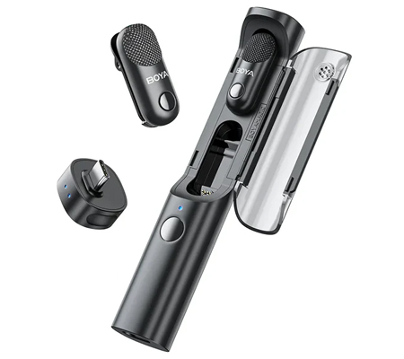 Boya Magic 1RX USB-C + 2TX AI-Powered Wireless Microphone