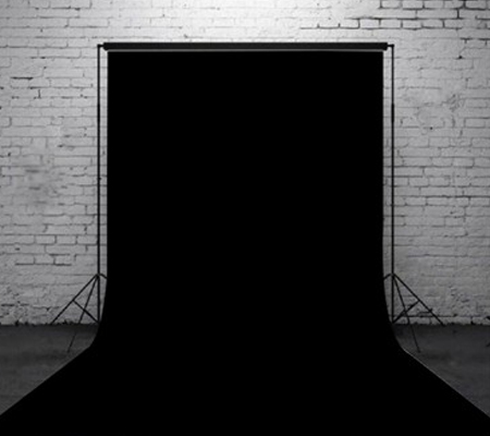Kelly Background Paper Photo Studio 2.72m x 11m Black