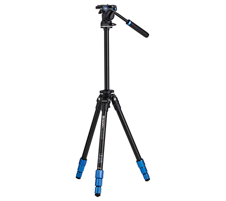 Benro Slim Video Kit Aluminium Tripod Fluid Pan Head TSL08AS2CSH