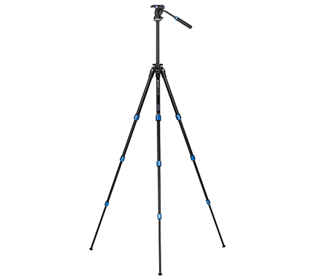 Benro Slim Video Kit Aluminium Tripod Fluid Pan Head TSL08AS2CSH