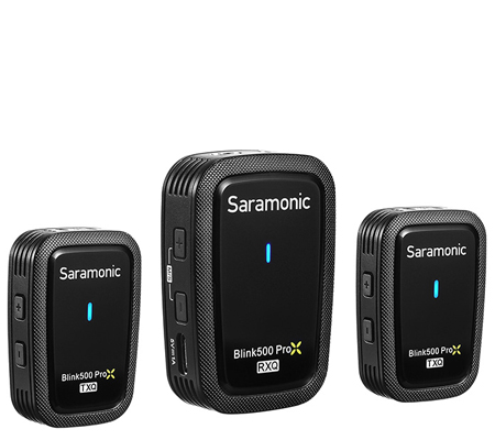 Saramonic Blink 500 Pro X Q20 TXQ+TXQ+RXQ Wireless Microphone for Camera & Smartphone