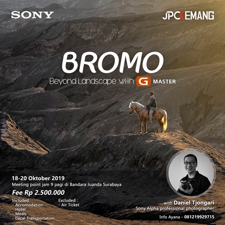 BROMO BEYOND LANDSCAPE with G MASTER