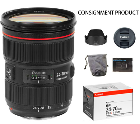 :::USED:::Canon EF 24-70mm f/2.8L II USM Excellent Kode 332 Consignment Product
