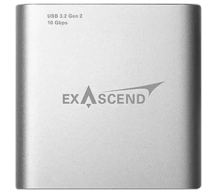 Exascend USB 3.2 CFexpress Type B & SD Card Dual-Slot Card Reader