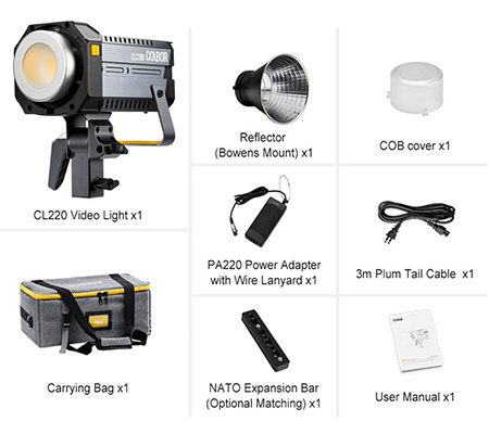 Colbor CL220R RGB COB LED Video Light