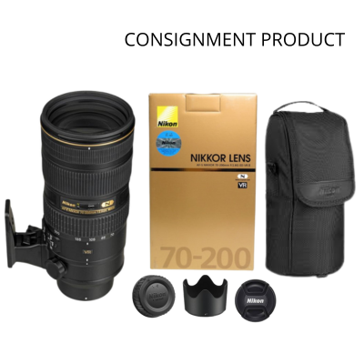 ::: USED ::: NIKON AF-S 70-200MM F/2.8 ED  VR II (EXMINT-753) - CONSIGNMENT