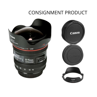 ::: USED ::: CANON EF 8-15MM F/4L USM FISHEYE (MINT - 436) - CONSIGNMENT