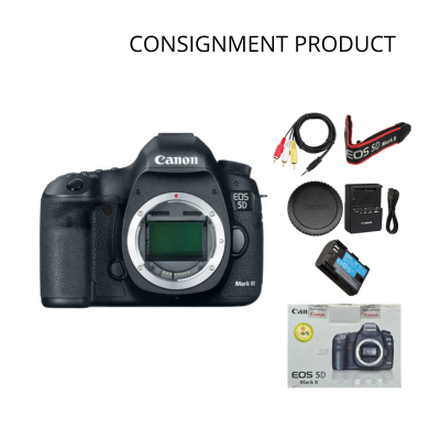 ::: USED ::: CANON 5D MARK II BODY BLACK (MINT - 472) - CONSIGNMENT