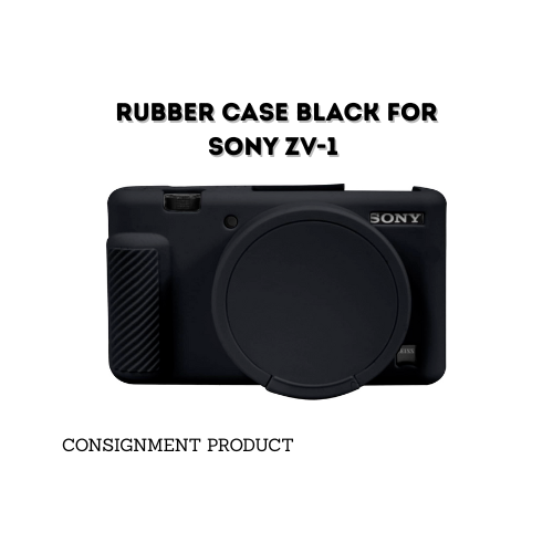 ::: USED ::: RUBBER CASE BLACK FOR SONY ZV-1 - CONSIGNMENT