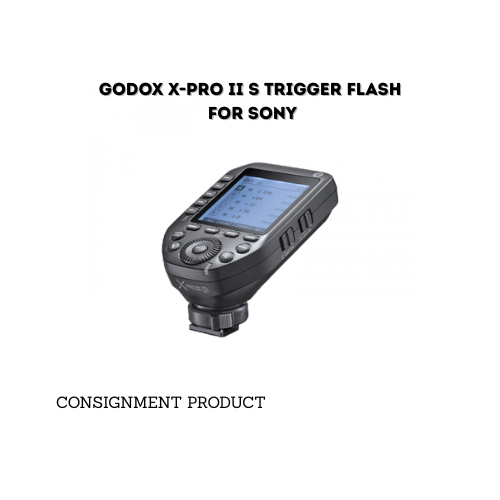 ::: USED ::: GODOX X-PRO II S TRIGGER FLASH FOR SONY - CONSIGNMENT