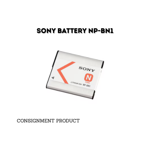 ::: USED ::: SONY BATTERY NP-BN1 - CONSIGNMENT