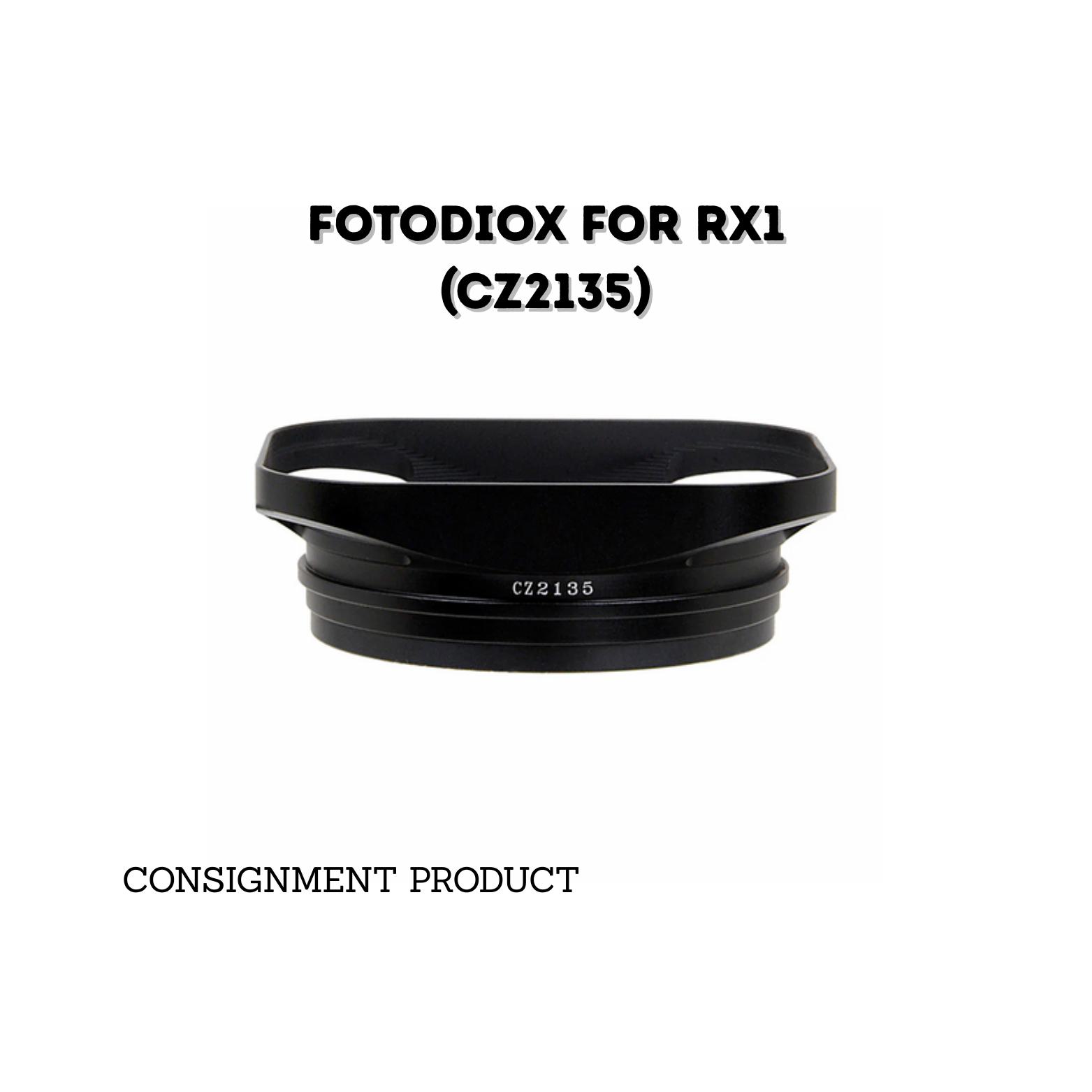 ::: USED ::: FOTODIOX PRO FOR RX1 (CZ2135) - CONSIGNMENT