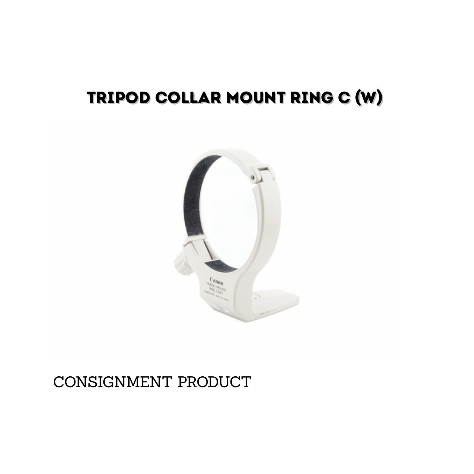 ::: USED ::: TRIPOD COLLAR MOUNT RING C (W) - CONSIGNMENT