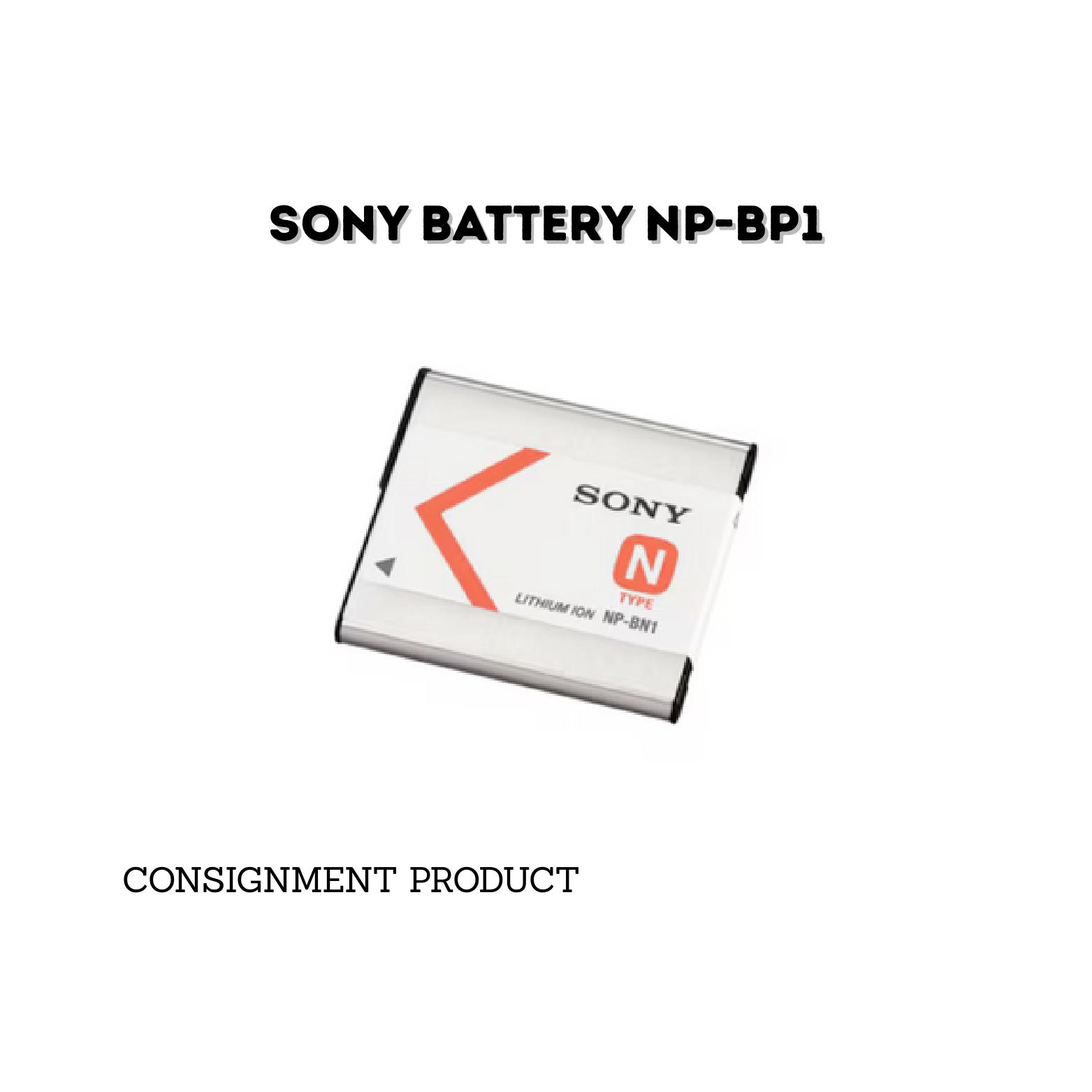 ::: USED ::: SONY BATTERY NP-BN1 - CONSIGNMENT