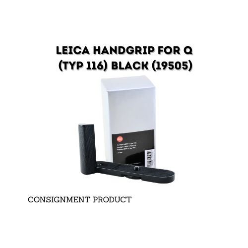 ::: USED ::: LEICA HANDGRIP FOR Q (TYP 116) BLACK (19505) - CONSIGNMENT