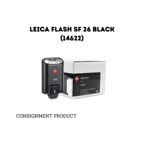 ::: USED ::: LEICA FLASH SF 26 BLACK (14662) - CONSIGNMENT