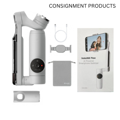 ::: USED ::: Insta360 Flow Gimbal Stabilizer for Smartphone Summit White (MINT) - CONSIGNMENT