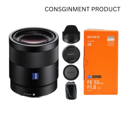 ::: USED ::: SONY FE 55MM F/1.8 ZEISS (020 - MINT) CONSIGNMENT