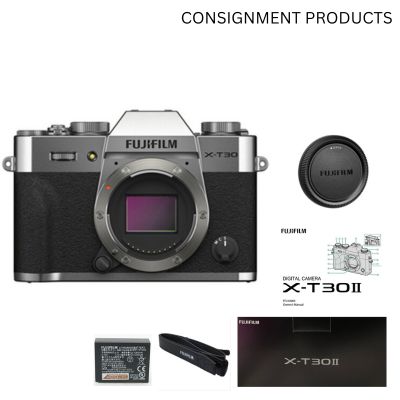 ::: USED ::: FUJIFILM XT-30 II BODY SILVER (EXCELLENT - 019) - CONSIGNMENT