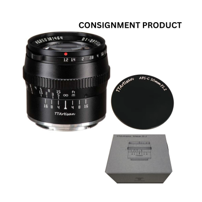 ::: USED ::: TTARTISAN 50MM F/1.2 FOR SONY (MINT-749) - CONSIGNMENT