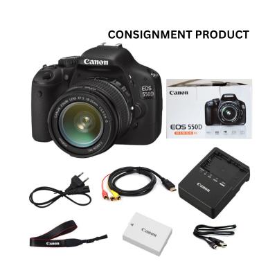::: USED ::: CANON 550D KIT 18-55MM (VG TO E) CONSIGNMENT