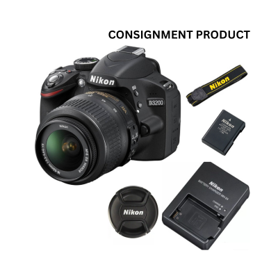 ::: USED ::: NIKON D3200 KIT 18-55MM (EXMINT-422) -  CONSIGNMENT