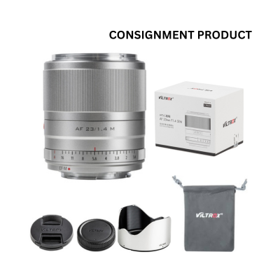::: USED ::: VILTROX 23MM F/1.4 FOR EF-M (EXMINT - 296) - CONSIGNMENT