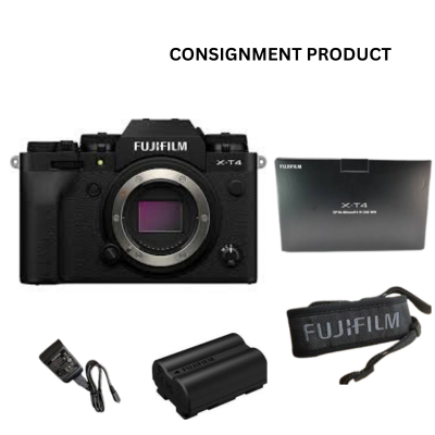 :::USED::: FUJIFILM X-T4 BODY ONLY (VG TO E-234) CONSIGNMENT