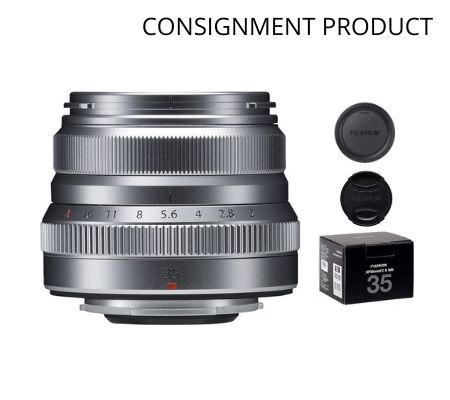 ::: USED ::: FUJIFILM XF 35MM F/2 R WR SILVER (EXMINT-304) - CONSIGNMENT