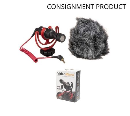 ::: USED ::: RODE VIDEO MICRO COMPACT ON CAMERA MICROPHONE (EXMINT) - CONSIGNMENT
