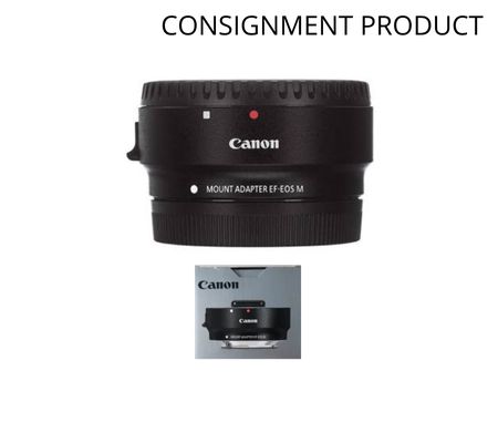 ::: USED ::: Canon Mount Adapter EF Lens to EOS M Camera (MINT-472) - CONSIGNMENT