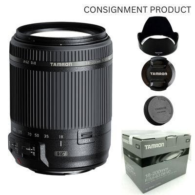 ::USED::: TAMRON FOR NIKON 18-200MM F/3.5-5.6 DI II VC (EXMINT - 712) - CONSIGNMENT