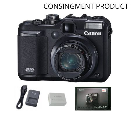 ::: USED ::: CANON G10 (VERYGOOD TO EXCELLENT-021) - CONSIGNMENT