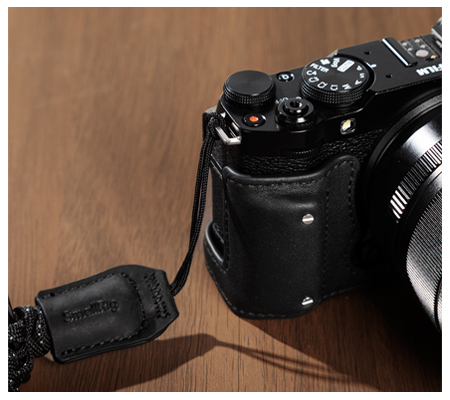 SmallRig Leather Half Case for Fujifilm X-M5 Black 4879
