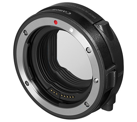 Canon Drop-in Filter Mount Adapter EF-EOS R with Variable ND Filter