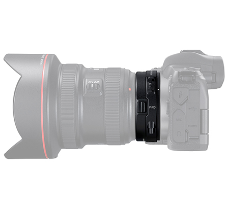 Canon Drop-in Filter Mount Adapter EF-EOS R with Variable ND Filter