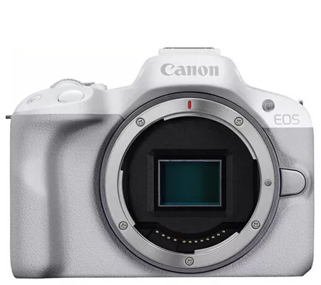 Canon EOS R50 Body Only Mirrorless Camera White
