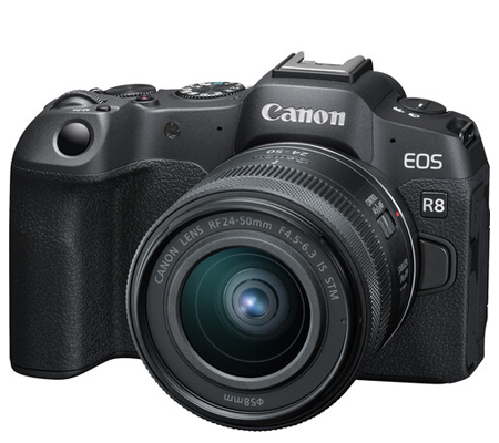 Canon EOS R8 kit RF 24-50mm f/4.5-6.3 IS STM Mirrorless Camera