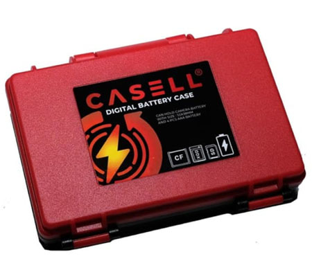 Casell Camera Battery and Memory Case