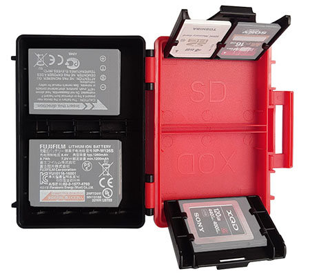 Casell Camera Battery and Memory Case